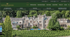 Desktop Screenshot of netherwood-hotel.co.uk
